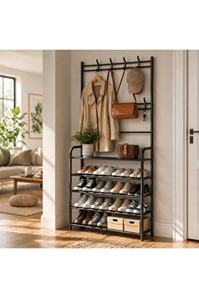 OEM Μεταλλική Παπουτσοθήκη – 5 Ράφια (V05)