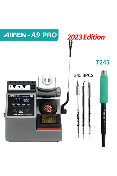 Choice4 محطة لحام XK A9PRO-C245-3TIPS AIFEN A9PRO بجهد 220 فولت متوافقة مع رؤ...