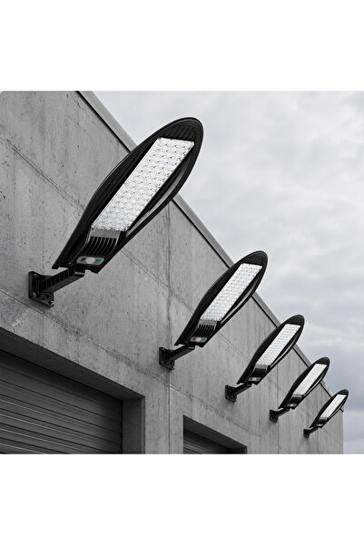 OEM ΣΕΤ 5x Φωτιστικό Δρόμου 1200W, Ηλιακή Φόρτιση (V14)