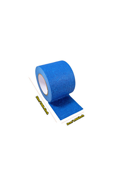 Choice9 Wide-50mm 50m/Roll Blue Paint Washi Tape Multi-Surface Masking Remova...