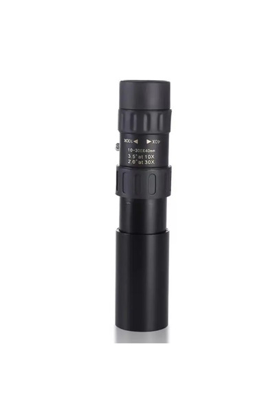 Choice Black Professional HD Monocular Telescope 10-300x Zoom Long Range Port...