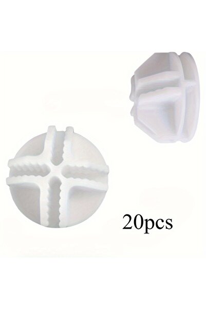 Choice White 20pcs Simple Wardrobe Shoe Cabinet Pet Cage Door Plate Buckle, C...