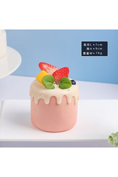 Choice7 Brioche cake G 1PCS simulated mine cake colorful fruit cream cake mod...