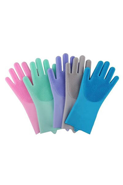 Choice4 5PCS Silicone dishwashing gloves, magic gloves, durable, wear-resista...