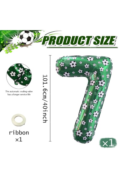 Choice1 Other 7 40inch football print digital balloon football print birthday...