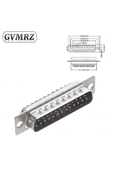 Choice5 DB25 Male 5PCS RS232 DB9 DB15 DB25 DB37 Connector Serial VGA Male Fem...