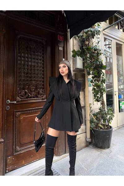 Bella Breeze Γυναικείο μπουφάν με επένδυση, διπλό στήθος, κομψό σχέδιο, μακρυ...