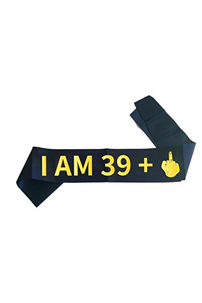 choice2 40th 16 18 21 30 40 50 60 70 Birthday Party Black Gold Sash Ribbon Wo...