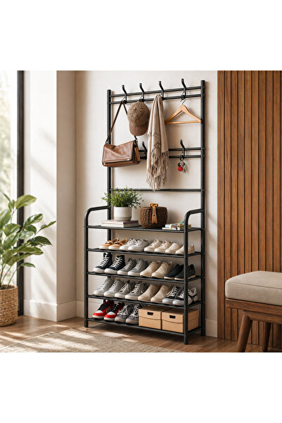 OEM Μεταλλική Παπουτσοθήκη – 5 Ράφια (V12)