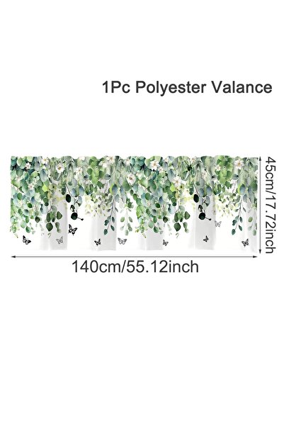 Choice 03 Happy Easter Short Curtain Happy Easter Decoration for Home 2026 Sp...