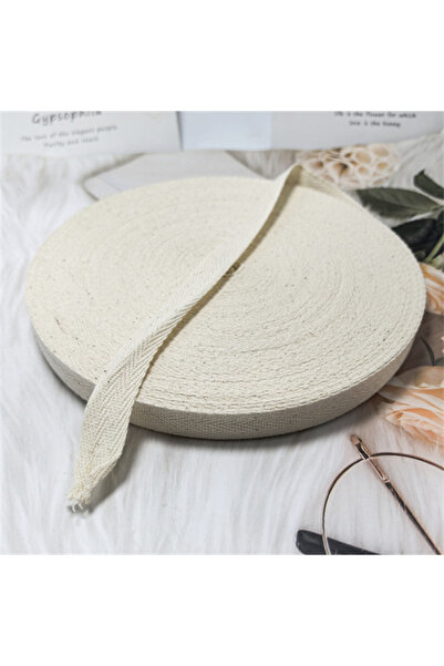 Choice8 10mm 50yards beige 10/15/20/25/30/40/50/60mm 100% Cotton Ribbon Hserr...