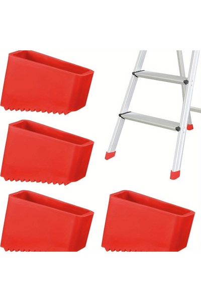 Choice 4pcs 2/4 heavy-duty ladder foot pads - Universal A-frame ladder mainte...