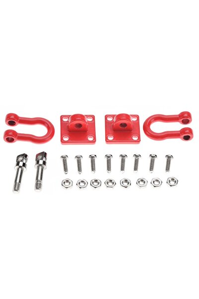 Choice Red RC Tow Chain Hook, Suitable for 1/10 Scale Off-Road Vehicles RC Cr...