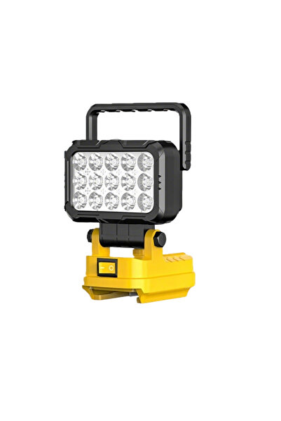 choice2 مصباح عمل LED محمول لبطارية ديوالت/ماكيتا/ميلووكي 18 فولت مع منفذ USB...