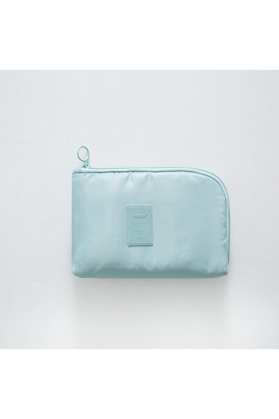 Choice 21cm 14cm 3cm Blue Travel Cable Organizer Bag Waterproof Makeup Kit Mo...