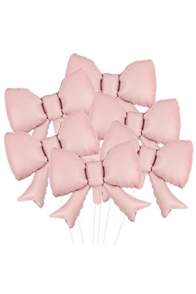 Choice 5Pcs Pink 3/5Pcs Pink Bow Tie Aluminum Film Balloons for Wedding Anniv...