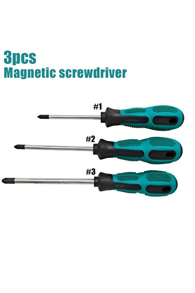 Choice SZLSD3pcs This 3-piece magnetic screwdriver set (#1+#2+#3) is suitable...