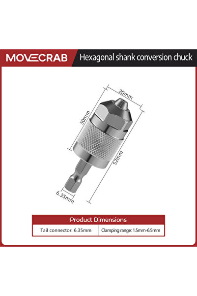 Choice3 مجموعة مفك كهربائي صغير قابل للتعديل من bit-chuck MOVECRAB، مفك منزلي...