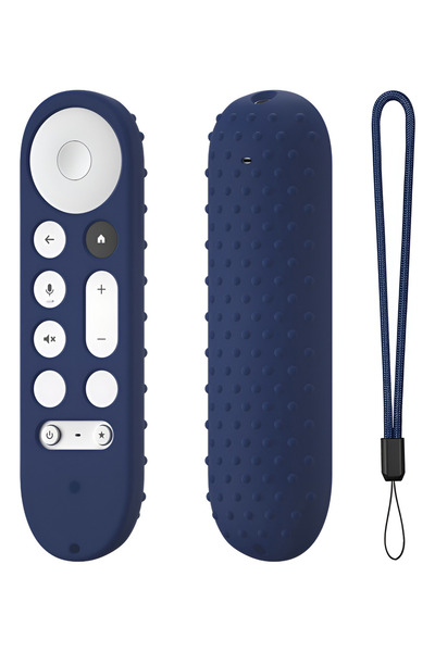 Choice9 Dark blue Google Silicone Remote Cover for Google TV Streaming 4K TV ...