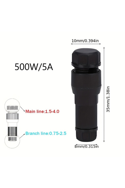 Choice1 10Pcs Black 5/10Pcs Low Voltage Quick Lock Piercing T-Tap Terminal Bl...