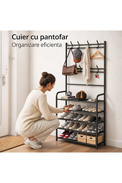 OEM Μεταλλική Παπουτσοθήκη – 5 Ράφια (V13)