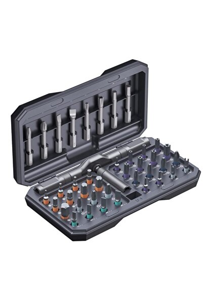 Choice 42 in 1 42 in 1 Ratchet Screwdriver Set 40 Multi-Function Bits with Ra...