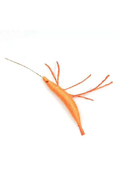 Choice1 yellow Popular simulation plush shrimp cat toys cat self entertainmen...