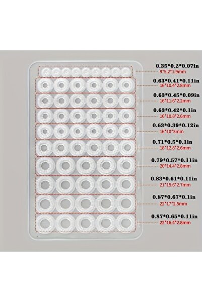 Choice1 small 60PCS 22/60PCS Silicone O-Ring Seal for Faucet Repair Kitchen B...