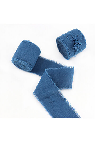Choice11 5 Yards 32 Pure Cotton Hand Torn Raw Edge Ribbon DIY Gift Box Packag...