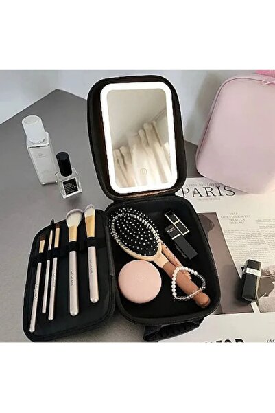 OEM Τσάντα Οργάνωσης Μακιγιάζ με Καθρέφτη LED –MDSALE@ Φορητή, με Ρυθμιζόμενα...