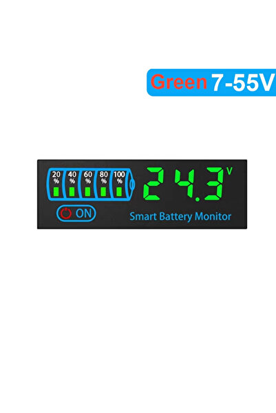 Choice1 مؤشر مستوى البطارية 7-40 فولت أخضر 3S-14S DC7-55V لبطاريات الليثيوم 1...