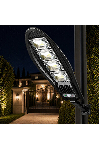 OEM Φωτιστικό δρόμου, Ηλιακή φόρτιση, Φωτίζει όλη τη νύχτα, Αισθητήρας κίνηση...