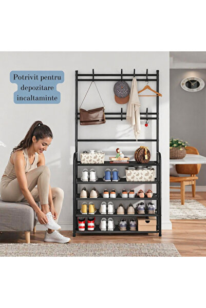 OEM Μεταλλική Παπουτσοθήκη – 5 Ράφια (V03)