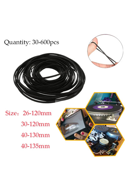 Choice4 30-120mm 30pcs 26-120mm Universal Mix Cassette Tape Universal Machine...