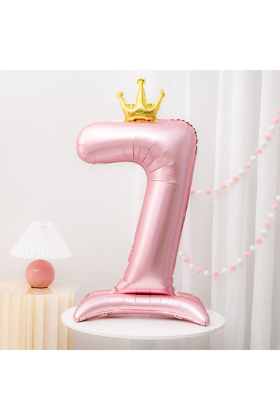 Choice1 Pink Style A-42inch 7 32/42inch Crown Decor Pink Aluminum Foil Digita...