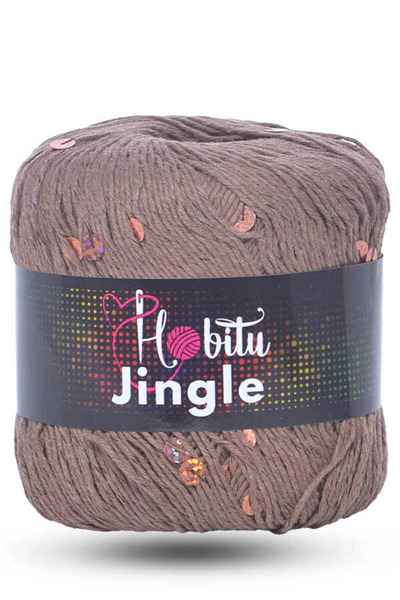Hobitu Yarns حبل هوبِيتو جينجل (4 قطع) 118B بلون بني برونزي