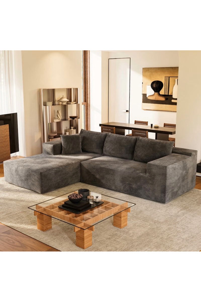 CasaDesteapta.ro Furmax Premium Αρθρωτός Καναπές Σχήματος L – εκτεταμένη άνεσ...