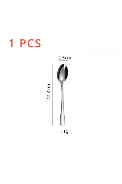 Choice1 1pc Pointed spoon 1/6 pcs Of Espresso Spoon, 4.7 Inch Stainless Steel...