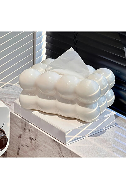 Choice حامل مناديل أبيض على شكل سحابة إبداعي للمطاعم والمنازل، رف تخزين منادي...