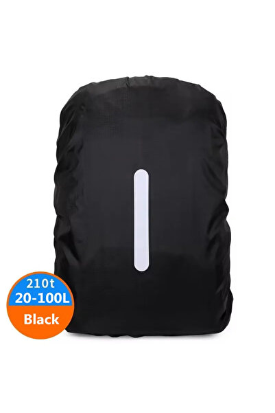 Choice4 20L Black New Reflective Waterproof Backpack Rain Cover 20L-100L Outd...