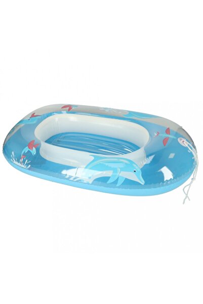 BESTWAY Barca gonflabila pentru copii 102 x 69 cm Blue Delphin
