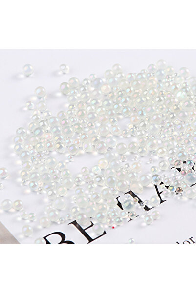Choice18 01 AB Transparent 10g/Pack Mini Bubble ball beads 0.4-3mm mixed tiny...