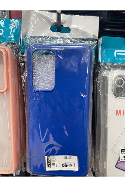 Xiaomi Mi 10T Mavi Silikon Kılıf