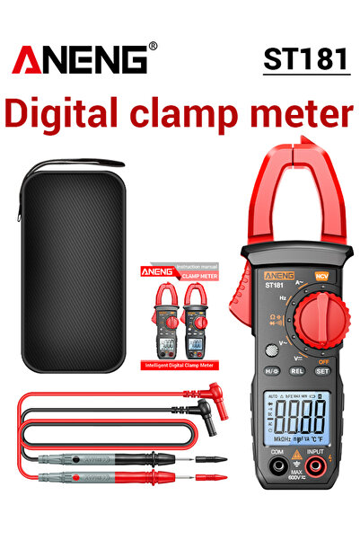 Choice ANENG ST181 Digital Clamp Meter 4000 Counts DC/AC 400A Voltmeter Plier...