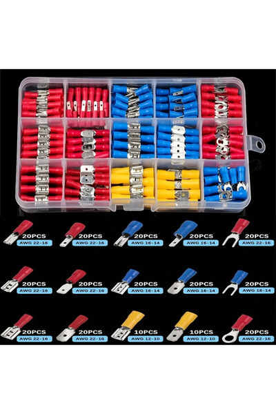 Choice3 280pcs(no plier) Multi-Function 4-in-1 Electric Crimping Plier Kit Wi...