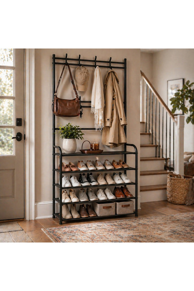 OEM Μεταλλική Παπουτσοθήκη – 5 Ράφια (V14)