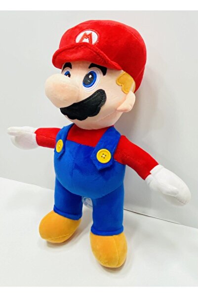Empressco Süper Mario 38 Cm Peluş Oyuncak Nostalji Super Maryo