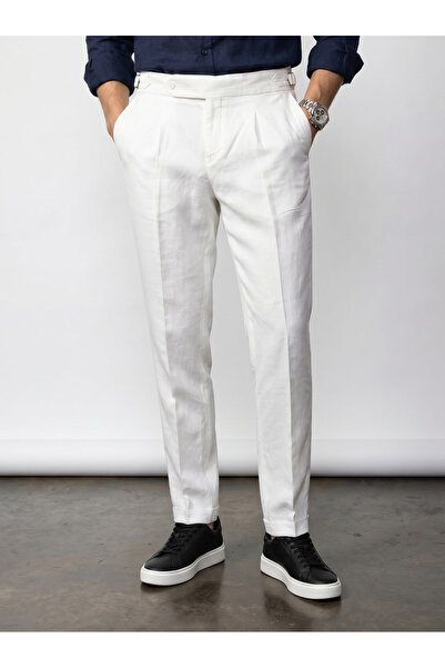 BASEL.CO Premium Linen Old Money Pants - Simple and Stylish