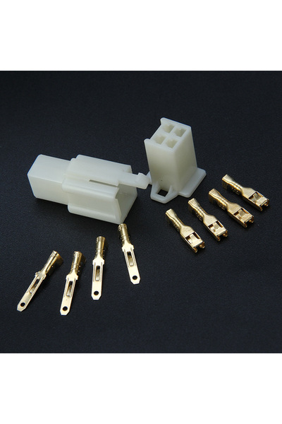 Choice10 2 sets 4P 2/5/10 Sets 2.8mm Electrical Wire Connectors Kit Male Fema...