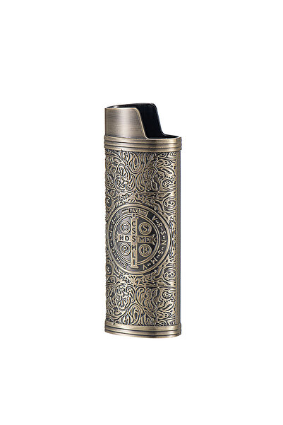 Choice No4 Constantine Style BICJ6 Lighter Case, 3D Relief Anti-Explosion Met...